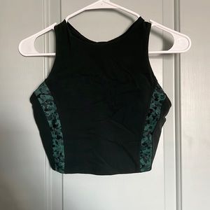Athleta cropped tank with built in bra!